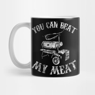 Funny BBQ Pit Reverse Flow Smoker Accessory Dad Grill Gift Mug